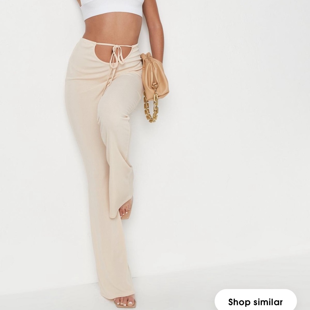 Ribbed pants